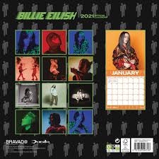 Billie eilish's brother finneas says her blonde hair shows her evolution. Billie Eilish 2021 Kalender A3