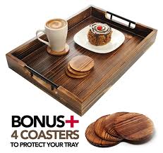 That's actually one of the things that we love most about these. Rustic Pine Large Wooden Ottoman Coffee Table Serving Tray With Metal Handles Buy Rustic Pine Wooden Bed Breakfast Tray Coffee Carry Tray Wood Trays For Ottomans Product On Alibaba Com
