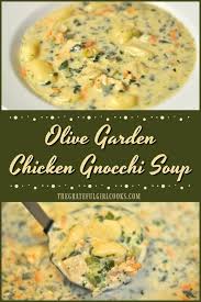 This Delicious Copycat Version Of Olive Garden S Beloved Thick And Creamy Chicken Gnocchi In 2020 Chicken Gnocchi Soup Chicken Gnocchi Soup Olive Garden Gnocchi Soup