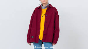 Lazy Oaf X Daria Chore Jacket Bordeaux Footshop