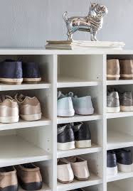 / platzsparend schuhregal schuhständer schuhh. Wohnling Schuhregal Diego Holz Weiss 91 X 67 X 33 Cm Ablage Hoch Design Schuhstander