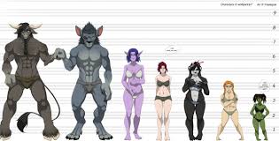 Wow Height Chart By Wolfpack67 Fur Affinity Dot Net