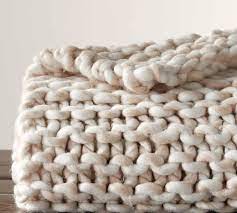 Floral motif kids throw from bernat. Where To Buy Chunky Knit Blanket Best Deals Apartment Therapy
