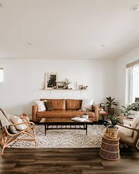 Home interior design brown furniture. Modern Boho Style Ideas For Interior Design And Home Decor Leather Sofa Living Room Decor Leather Sofa Living Room Leather Couches Living Room