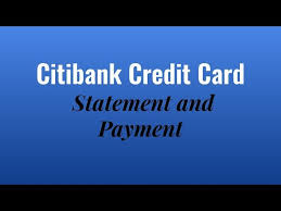 Citibank will need the account number as well as the routing number. Citibank Credit Card Payment And Statement Youtube
