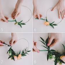 Making diy flower crowns is a fun activity than can be incorporated at many stages of your journey to the aisle. An Easy Diy Flower Crown Tutorial That Even Non Boho Brides Will Love