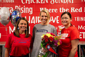 Congrats to Lockheed's counselor, Danielle Helmick, for being honored as  the only counselor in the county to receive the Cobb School Counseling  Association's Rising Star Award! In just a short time, her