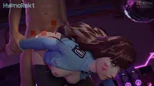 Glitchy Officer Dva Gets Fucked - Overwatch - SFM Compile