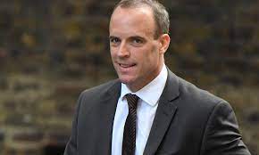 Quentin Letts Fasten Your Seatbelts Captain Raab Said Calmly Daily Mail Online