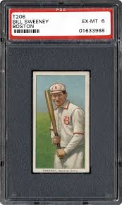 1909-1911 T206 White Border Bill Sweeney (Boston)