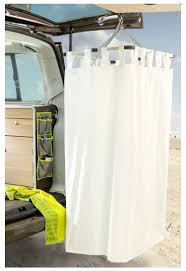 Tailgate Shower Use Hula Hoop To Create Your Own Changing Area At The Lake Or Beach Volkswagen Bus Camper Suv Camping Vw Bus Camper