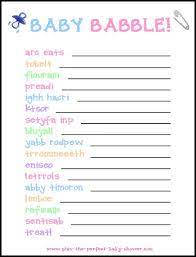 Www Plan The Perfect Baby Shower Com Google Search Free Printable Baby Shower Games Free Baby Shower Games Baby Shower Wording