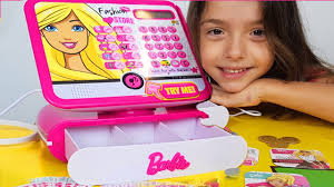 Caixa Registradora Da Barbie Para Comprar Caixa Registradora Da Barbie E Historinha Da Loja De Brinquedos Youtube