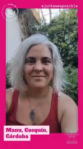 Con Manu hacemos red con su tienda @ecotienda.revolucionlunar , Nos sumamos  a su saludo y deseos de prosperidad para todos los emprendimientos  ecofeministas., ¡Gracias Manu!