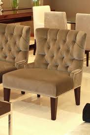 Silla con tapicería gris marengo y patas forradas de tela. Butaca Provenza De La Coleccion Europa Livingdesign Muebles Furniture Luxury Dining Chair Comfy Chairs Dinning Room Chairs