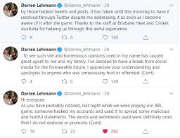 5 mai 2021 11:51 uhr. Lehmann Bids Adieu To Social Media After Getting His Twitter Account Restored