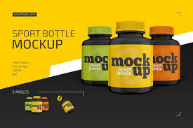 Download Sport Bottle Mockup Set In 2020 Bottle Mockup Sport Bottle Bottle PSD Mockup Templates