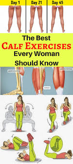 Yoga Workout Video Calf Exercises Best Calf Exercises Exercise