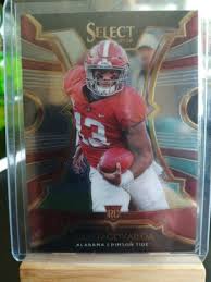 The miami dolphins selected tua tagovailoa with its fifth overall pick in the 2020 nfl draft with high expectations of leading the team to a much improved the talented quarterback will have to remain healthy but if he can, the sky is the limit. Mavin 2020 Panini Chronicles Draft Picks Select Tua Tagovailoa Rookie Rc 6 Base Card