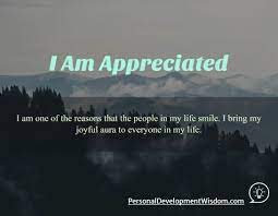 252 фразы в 35 тематиках. I Am Appreciated Personal Development Wisdom