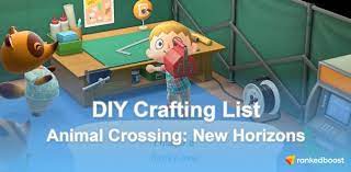 Animal Crossing New Horizons Diy Recipes How To Get Crafting Recipes Animal Crossing Crafting Recipes Diy