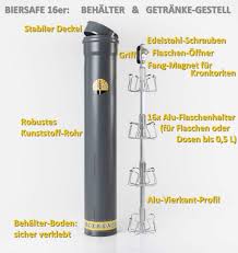 Biersafe Outdoor Garten Erdloch Bier Kuhler Beer Safe Cooler Rohr Kuhlschrank Ohne Strom Bar Gadget Amazon De Garten Bar Gadgets Beer Kitchen Appliances