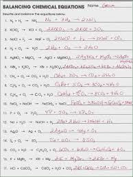Balancing Equations Worksheet Answer Key Image All Right Chemistry Lessons Chemical Equation Chemistry Worksheets