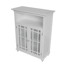 2 Door Cabinet With Lattice Detailing And An Open Top Shelf Product Cabinet Constru Bathroom Floor Cabinets Bathroom Standing Cabinet Bathroom Floor Storage