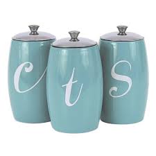 Made of 18/8 mind reader 3 piece coffee, sugar,tea metal canister set, white. Kitchen Canisters Jars You Ll Love Wayfair Co Uk