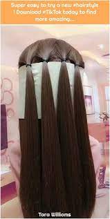 1 Super Easy To Try A New Hairstyle Download Tiktok Today To Find More Amazing Super Easy To Try Amazing Hair Styles Long Hair Styles Medium Hair Styles