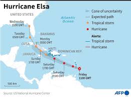 National hurricane center home page. Hurricane Elsa Threatens Caribbean
