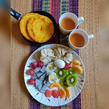Healthy Breakfast Good Morning And Have A Blessed Day Healthy Breakfast Healthy Breakfast