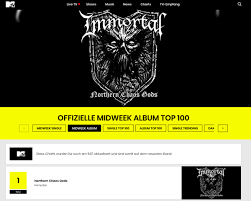 Immortal Enter The German Album Charts On 2 Metal Invader