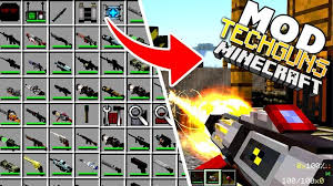 100% safe and virus free. Techguns Mod 1 12 2 1 7 10 Guns Worldgen Npcs Machines 9minecraft Net Minecraft Addons Minecraft Minecraft Mods For Pe