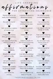 50 Affirmations For Abundance Mindset Positive Self Affirmations Positive Affirmations Quotes Daily Positive Affirmations