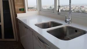 Realisation Plan De Cuisine En Matiere Solid Surface Corian Youtube