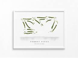 It has won several awards, including one of the best public access courses to play in the country. Torrey Pines North And South San Diego Golf Course Map Etsy San Diego Golf Torrey Torrey Pines