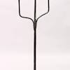 Wrought iron candle holder tall. 1