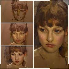 太夸张了吧，超级美的人物头像写生_Ngan