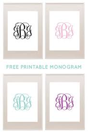 Free Printable Monogram Makerchicfetti Monograms Download Print Monograms For Free Free Printable Monogram Monogram Printable Monogram Template