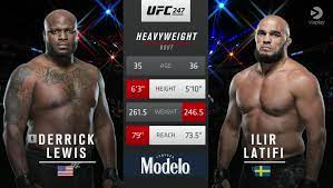 8, 2020) from inside toyota center in houston, texas. Ilir Latifi Almost Takes Down The Beast At Ufc 247