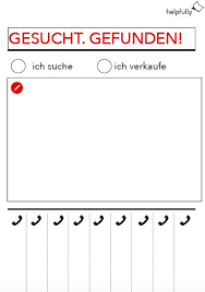 Aushang Suche Biete Inkl Telefonnummerabriss Rot Schwarz Vorlagen Suche Alter Plattenspieler
