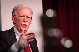 John Bolton Defends Memoir Amid Potential Trump Espionage Charges at Harvard Forum | News | The Harvard Crimson