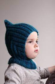 Knit Balaclava Pixie Hooded Scarf By Agnese I Craftsy Baby Hats Knitting Knitted Balaclava Knitting