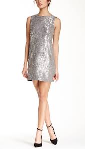 Perfect For Nye Silver Sequin Dress Hautelook Dressy Fashion Dresses Nordstrom Dresses