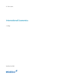 Eine senkung der nachfrage führt zu einer parallelen linksverschiebung. International Economics Manualzz