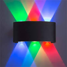 Rgb spiral hole led wall light effect wall lamp with remote controller colorful. Rgb Wall Spot Light For Price In Bangladesh Bdshop Com