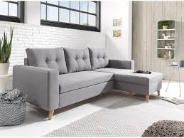 Le modèle silo vous séduira par des lignes sobres et une touche d'élégance grâce à sa finition soignée. Nordic Canape Scandinave D Angle Reversible Convertible Gris Clair Vente De Lisa Design Conforama