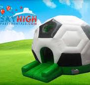 Soccer Bounce House Moonwalk