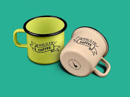 Enamel Mug Mockups Mockupworld Mugs Mockup Templates Mockup